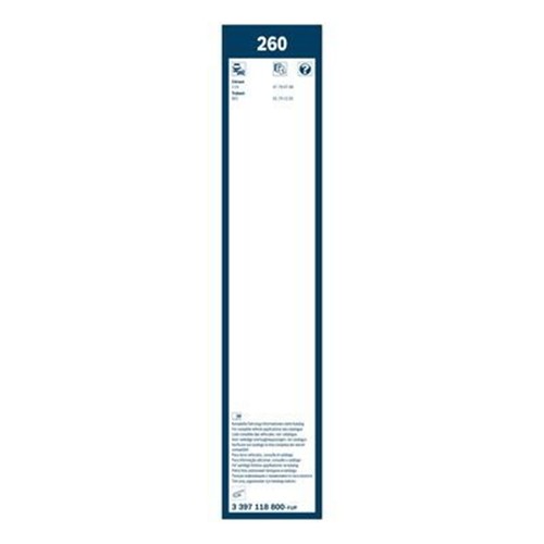 Bosch twin wischblätter 260 - bosch,